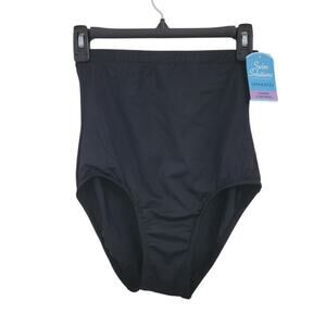 Swim Solutions Tummy Control High Waisted Bikini Bottom 8